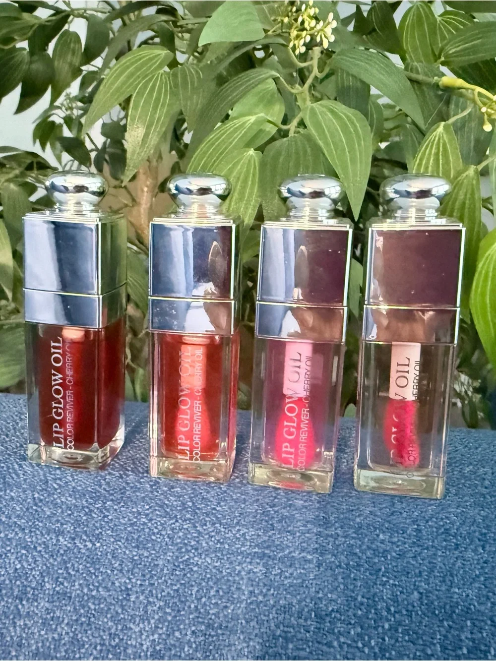 Dior Lip Glow Oil Color Reviver Set — 001,007,061,062 New without box.